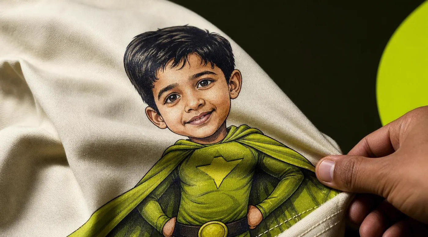 Made to last — 220 GSM combed cotton, skin-friendly inks, pre-shrunk and bio-washed