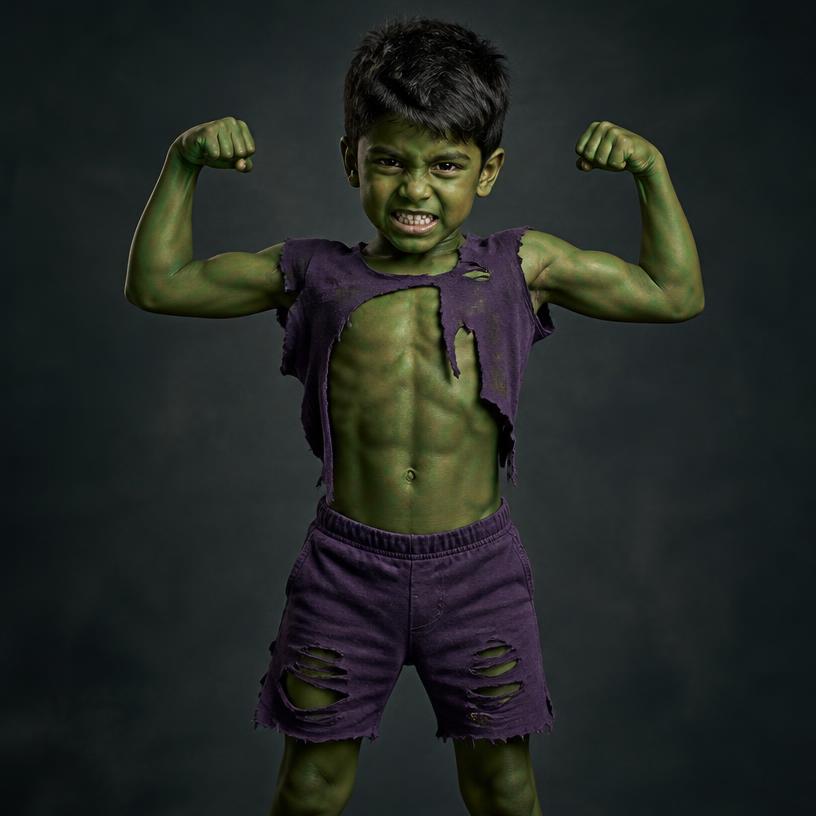 Green Smash hero style