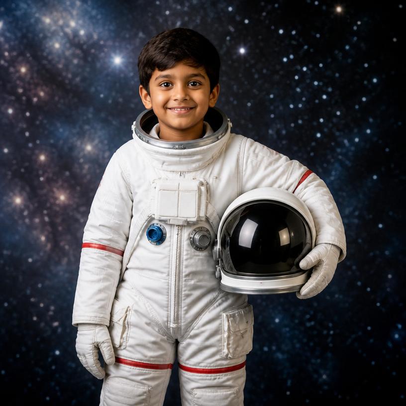 Space Explorer hero style