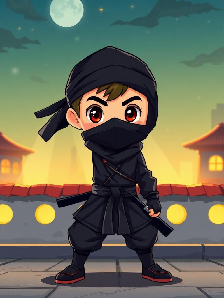 Ninja Warrior cartoon theme